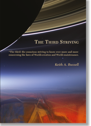 Front cover of the book "The Third Striving" by Keith Buzzell. Click here to purchase the book.